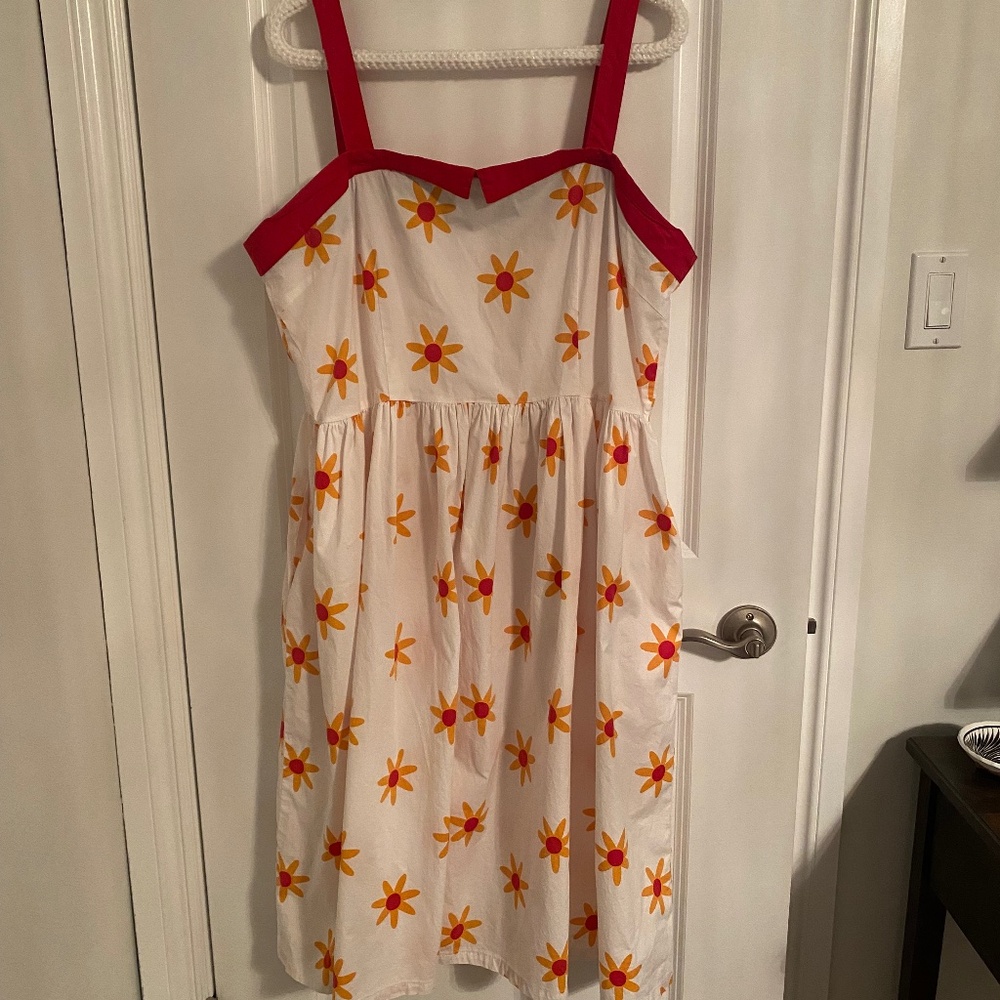 Elvgren by Tatyana floral pinup retro dress